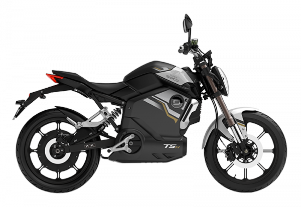 moto électrique super SOCO modèle TSx noir