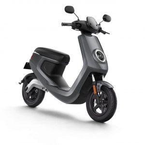 Scooter électrique de la marque NIU modèle MQi + coloris gris